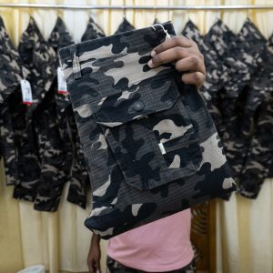 "ডিপ-আরর্মি" কালার কার্গো মোবাইল প্যান্ট (কোড:041)