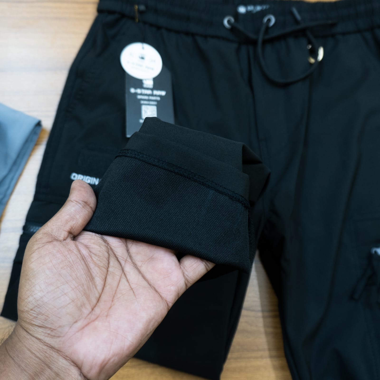 "ব্ল্যাক কালার" টাউজার G-STAR™ ব্র্যান্ড (কোড:46) - Image 4